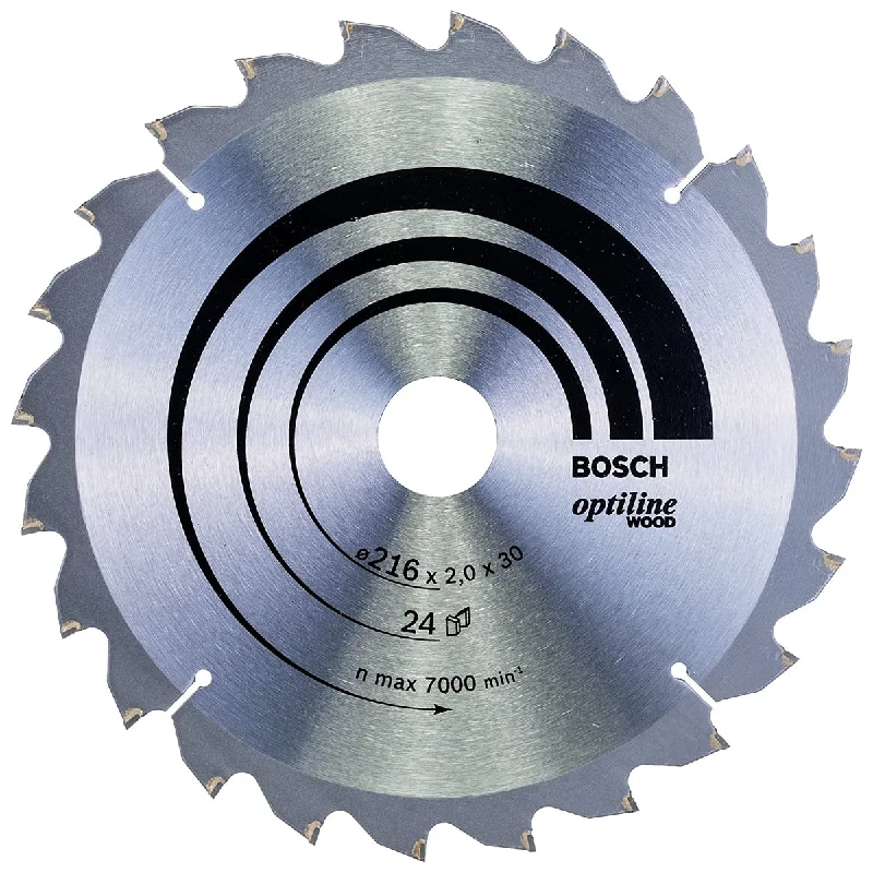 Bosch 216mm 24T Wood Circular Saw Blade Optiline - 2608640431