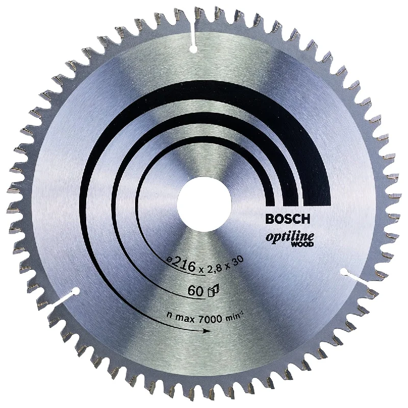 Bosch 216mm 60T Wood Circular Saw Blade Optiline - 2608640642