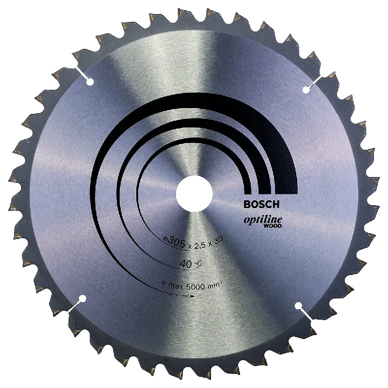 Bosch 305mm 40T Wood Circular Saw Blade Optiline - 2608640440