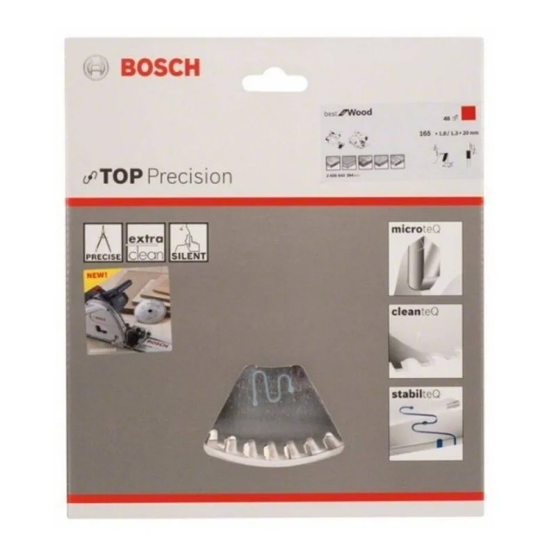 Bosch Accessories Top Precision Circular saw blade 165 x 20 x 1.8 mm