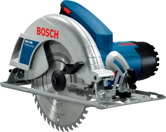 Bosch Hand-Held Circular Saw, 190mm, 1400W, GKS190 Professional