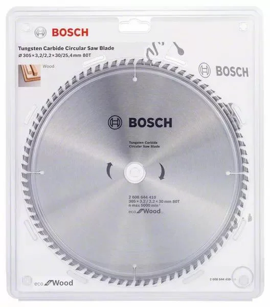 Bosch Circular Saw Blade Eco for wood 305mm 80T 2608644410