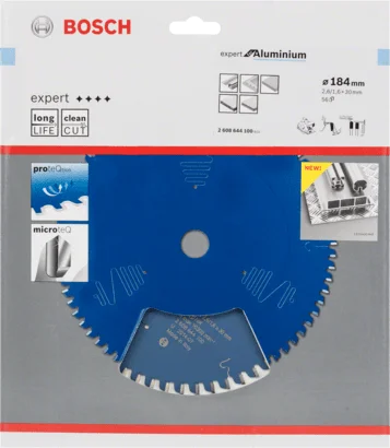 Bosch Expert Circular Saw Blade for Aluminium 184 x 16 x 2,6 mm, 48 2608644098