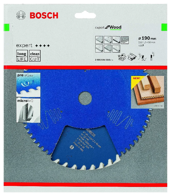 Bosch Expert Circular Saw Blade for Wood 184 x 30 x 2,6 mm, 56 2608644043