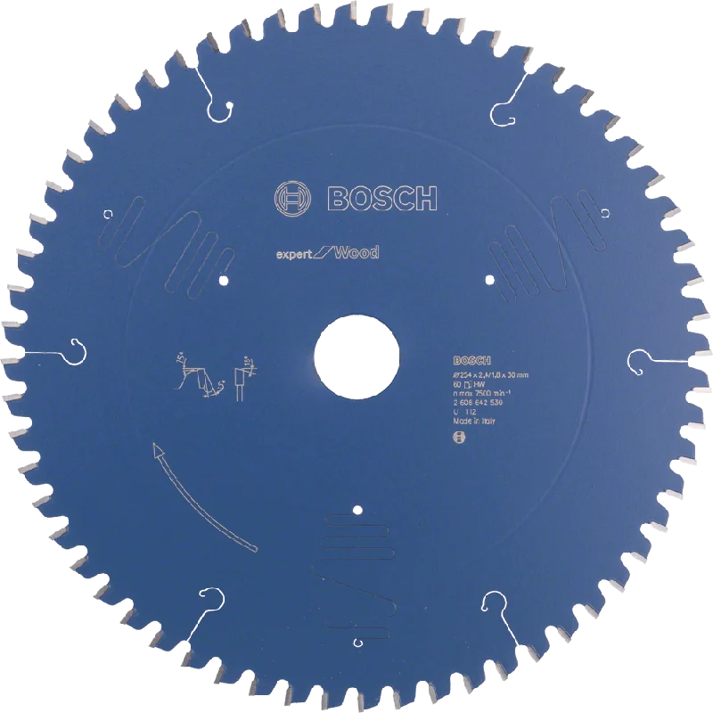 Bosch Expert Circular Saw Blade for Wood 254 x 30 x 2,4 mm, 60 2608642530