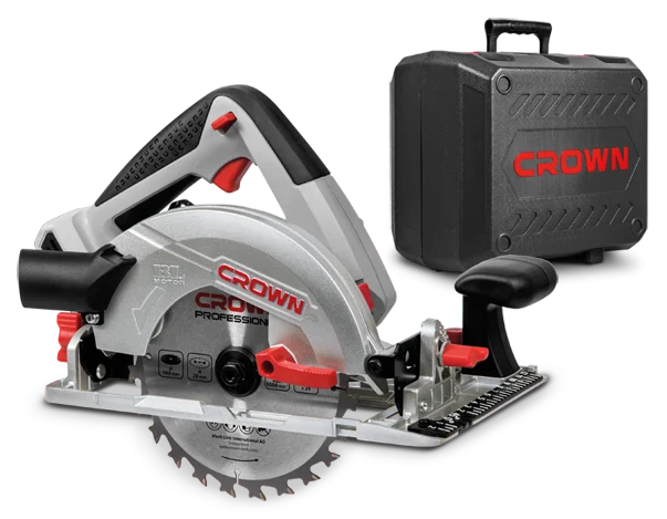 Crown Cordless Circular Saw 18/20V 165mm with extra battery CROWN