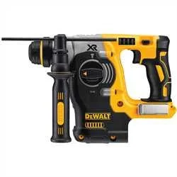 Factory Refurbished DeWalt 20V Max* XR Brushless 1” L-Shape SDS Plus Rotary Hammer (BARE TOOL) DCH273B