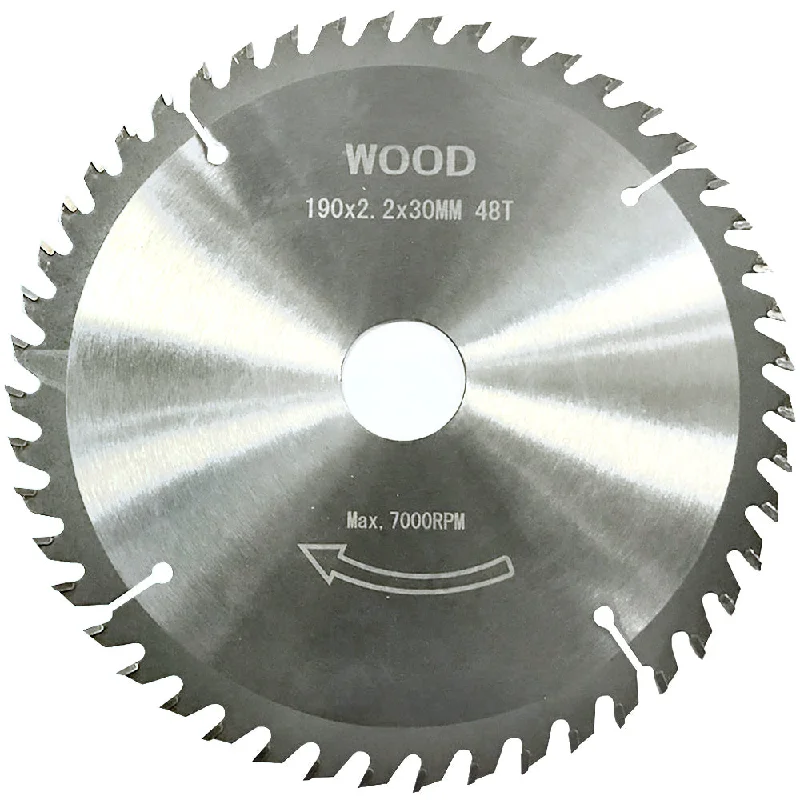 Excel 190mm 48T Circular Saw Blade Trade Quality