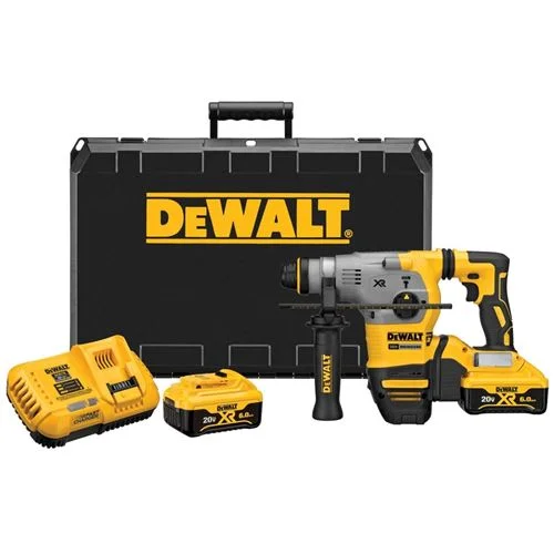 Factory Refurbished DEWALT 20V MAX 1-1/8 in. XR Brushless Cordless SDS PLUS Rotary Hammer Kit  DCH293R2