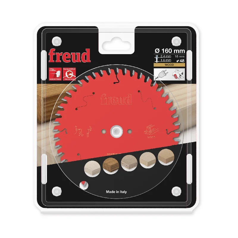 Freud Circular saw blade HM 160 x 2.4/1.6 x 16 mm, Z=48 FR06W002H