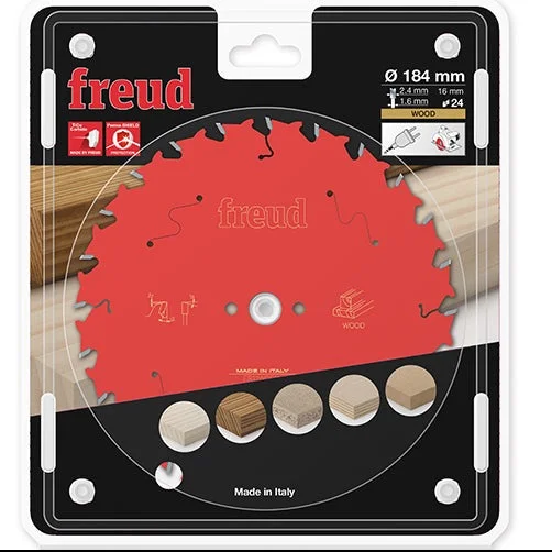 Freud Circular saw blade HM 184 x 2.4/1.6 x 16 mm, Z=24 FR11W001H