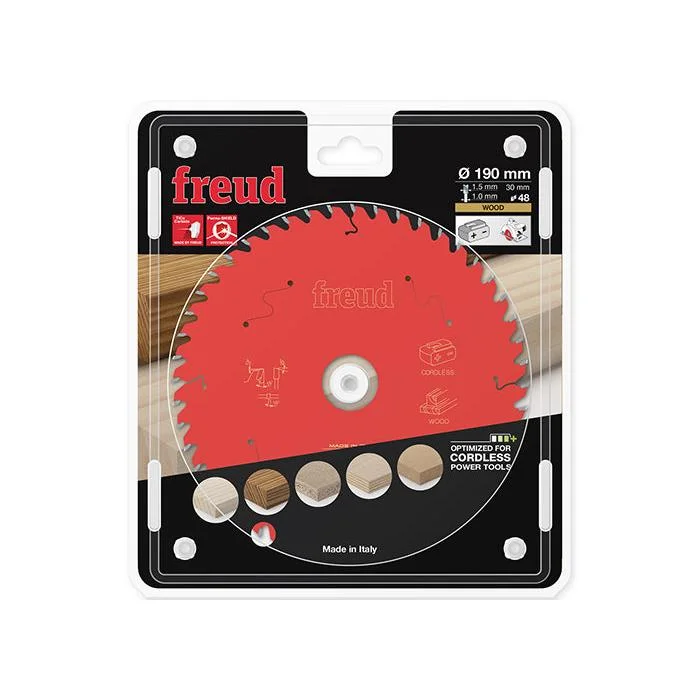 Freud Circular saw blade HM 190 x 1.5/1.0 x 30 mm, Z=48 FR13W012HC