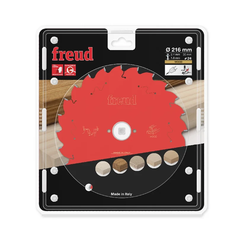 Freud Circular saw blade HM 216 x 2.4/1.8 x 30 mm, Z=24 FR16W001M