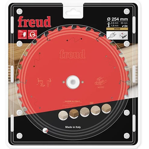 Freud Circular saw blade HM 254 x 2.6/1.8 x 30 mm, Z=24 FR24W001T