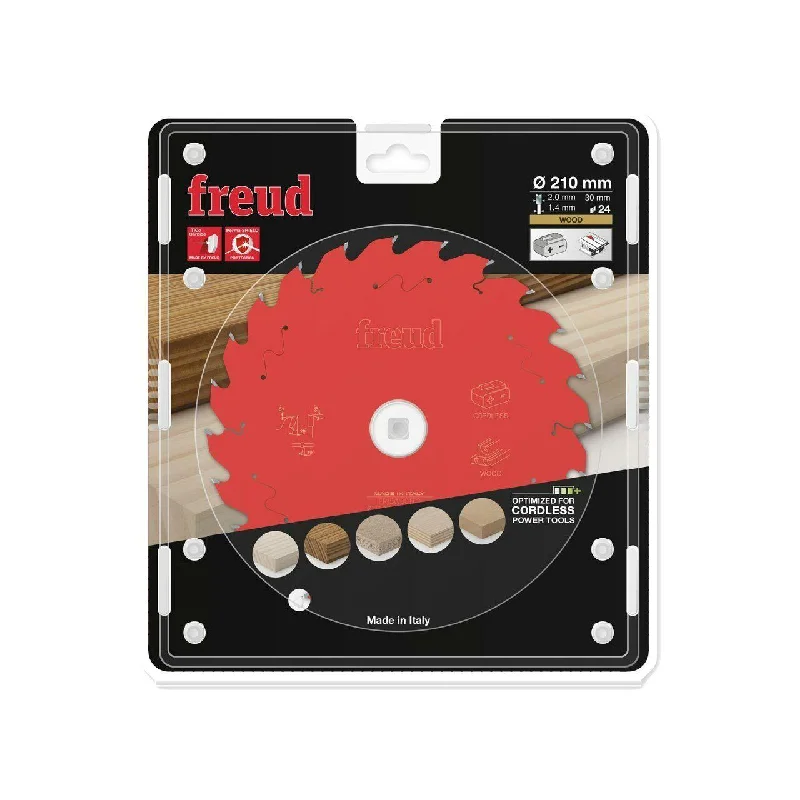 Freud TCT Circular Saw Blade 210MM X 2.0 X 30MM X 24T FR15W001TC