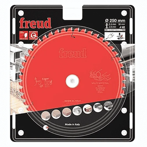 Freud TCT Circular Saw Blade 250MM X 2.4 X 20MM X 48T FR23M001M