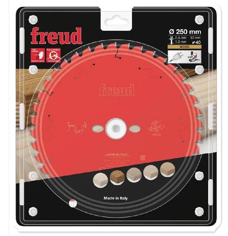 Freud TCT Circular Saw Blade 250MM X 2.4 X 30MM X 60T FR23W002M