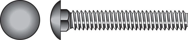 Hillman 3/8 in. X 3-1/2 in. L Zinc-Plated Steel Carriage Bolt 50 pk