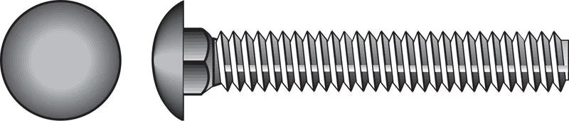 HILLMAN 5/16 in. X 1-1/2 in. L Stainless Steel Carriage Bolt 50 pk