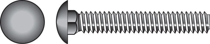 Hillman 3/8 in. X 7 in. L Zinc-Plated Steel Carriage Bolt 50 pk