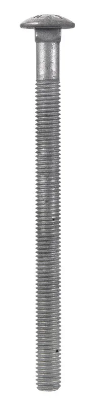 HILLMAN 1/2 in. X 7 in. L Hot Dipped Galvanized Steel Carriage Bolt 25 pk