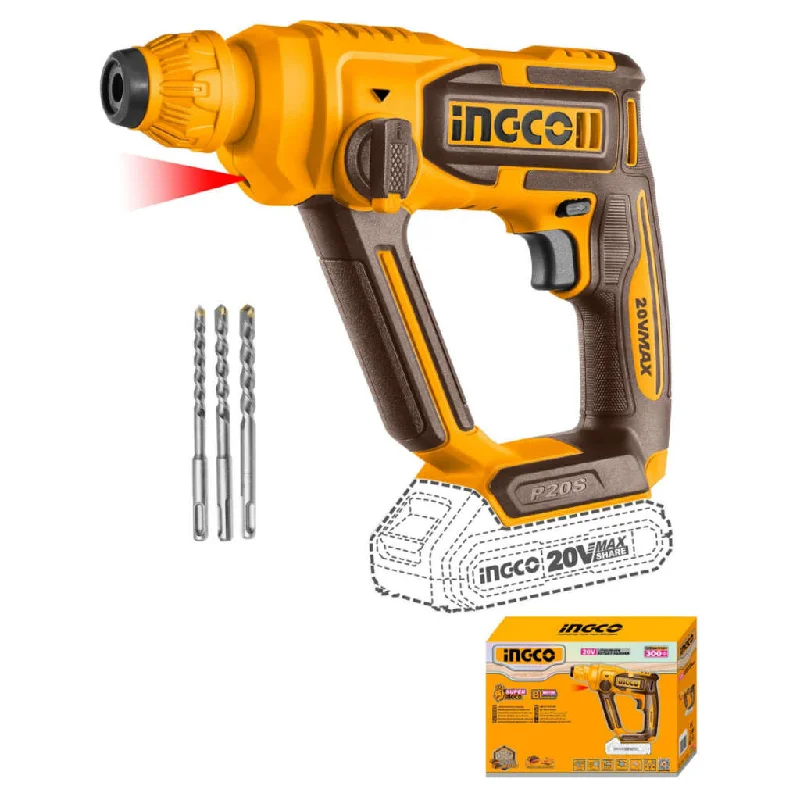 Ingco Cordless Rotary Hammer 20 V CRHLI20168