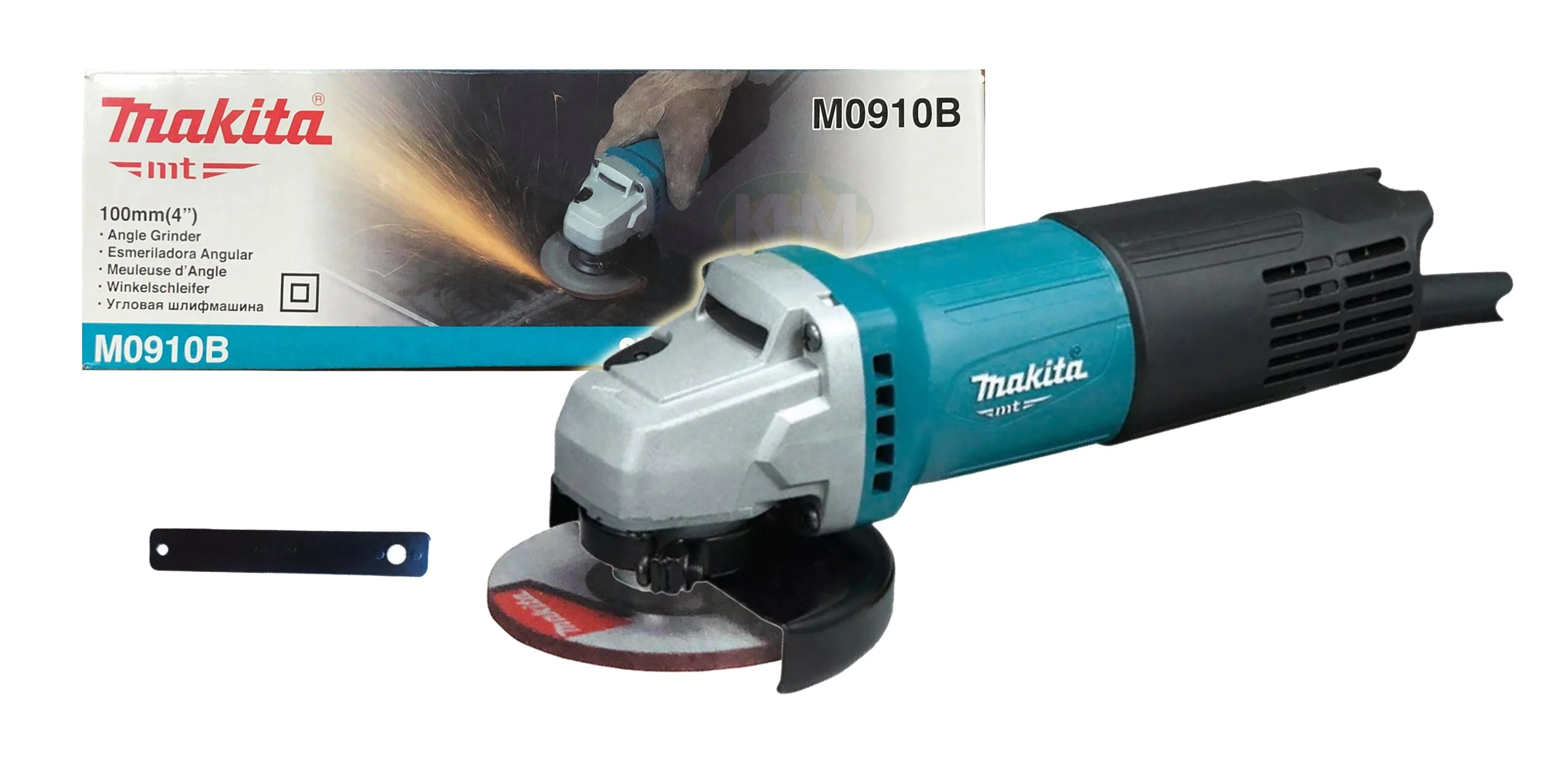 Makita 4" Angle Grinder (Toggle Switch) 540W M0910B