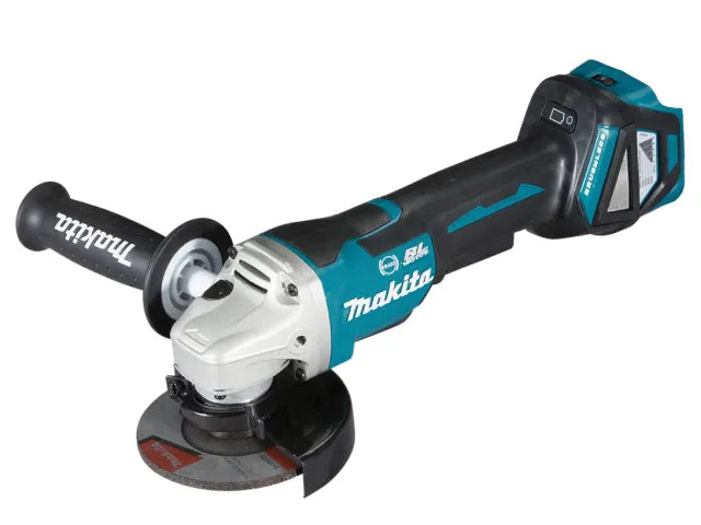 Makita DGA467Z Brushless LXT Paddle Switch Angle Grinder 115mm 18V Bare Unit