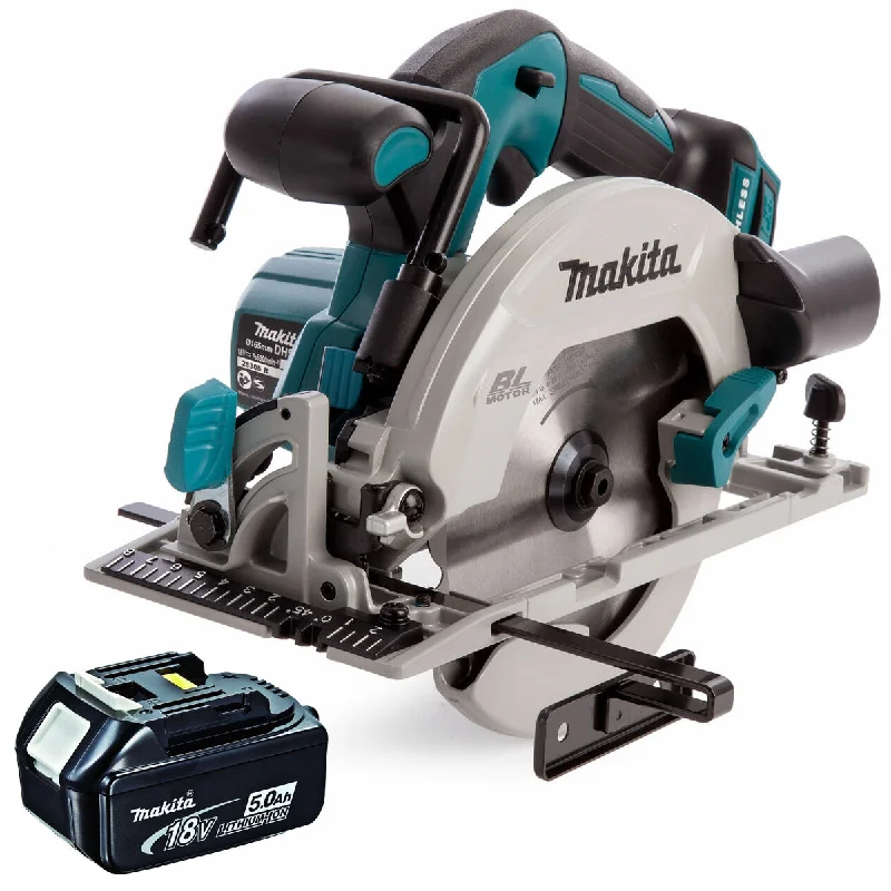 Makita DHS680Z 18v 165mm Brushless Circular Saw With 1 x 5.0Ah Battery