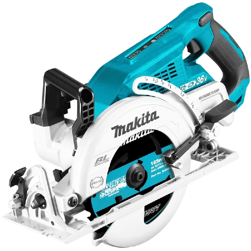 Makita DRS780Z 36V LXT Brushless 185mm Circular Saw Body Only Powerful Cutting Tool for Professionals