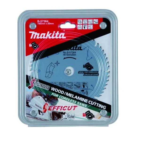 Makita Efficut 165 X 20MM X 56T Circular Saw Blade for the DSP 600