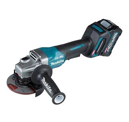 Makita 4" 40V Cordless Brushless Angle Grinder GA021GD201 Come With 2.5Ah battery and Charger | Model : M-GA021GD201