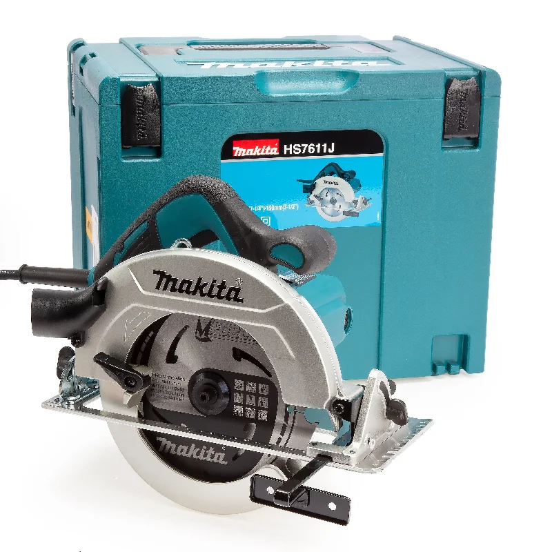 Makita HS7611J/1 190mm Circular Saw In Makpac Case 110V