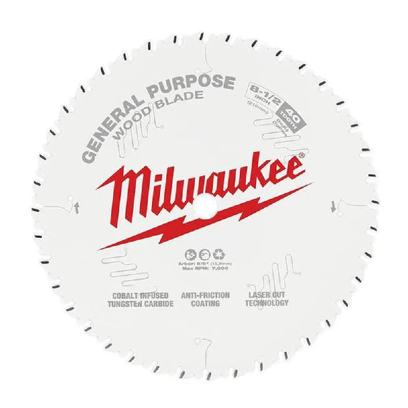 Milwaukee 48408824 210mm (8-1/4") 60T Ultra Fine Wood Circular Saw Blade