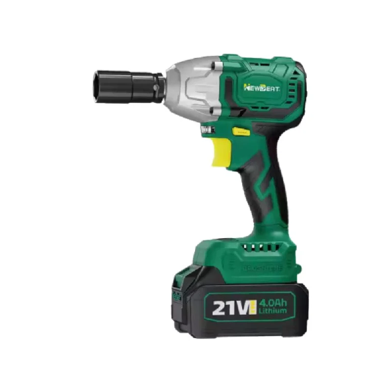 NEWBEAT 21V Cordless Impact Wrench (Brushless) 300N.m C/W 2 Battery & 1 Charger  | Model : NBT-CIW-21B