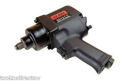 US PRO 1/2" AIR IMPACT WRENCH GUN TORQUE 800NM 590ft/lb B8513