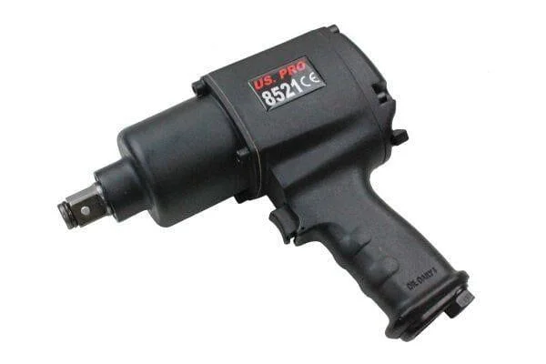 US PRO Tools 3/4" Air Impact Wrench Gun Torque 1200nm, 885ft-lb Twin hammer 8521