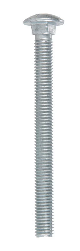 HILLMAN 1/2 in. X 5-1/2 in. L Hot Dipped Galvanized Steel Carriage Bolt 25 pk