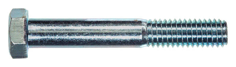 HILLMAN 7/16 in. D X 5 in. L Zinc Plated Steel Hex Bolt 25 pk