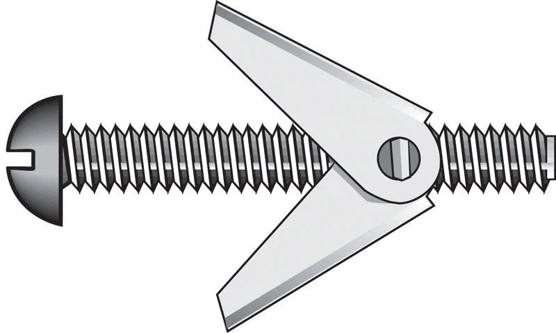 Hillman 1/8 in. D X 2 in. L Truss Steel Toggle Bolt 50 pk