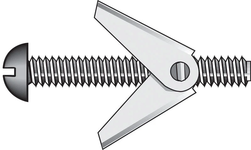 HILLMAN Fas-N- Tite 1/8 in. D X 3 in. L Truss Steel Toggle Bolt 50 pk