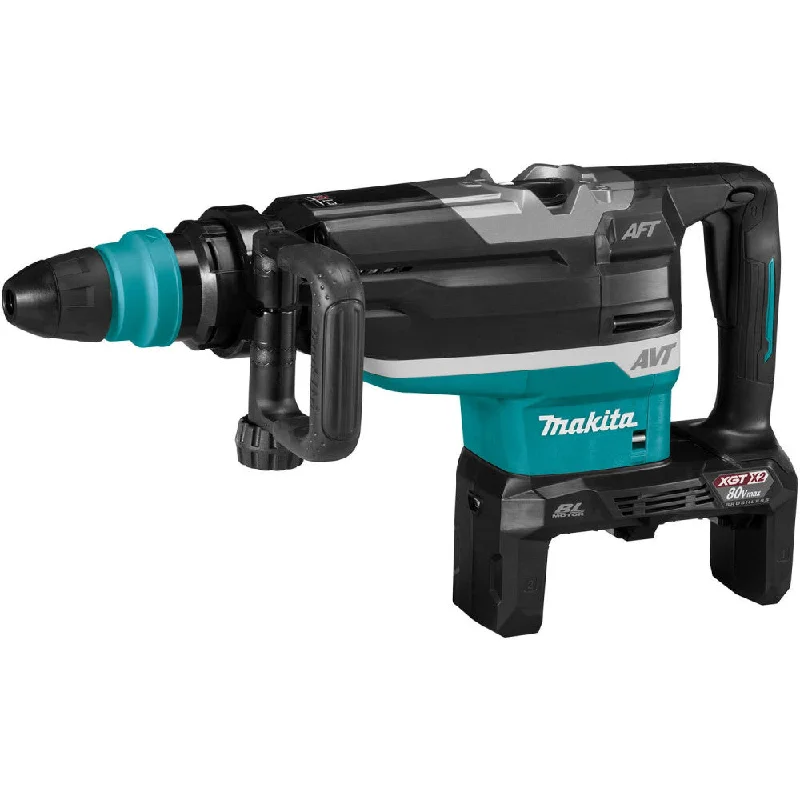 MAKITA 80Vmax (40Vx2) XGT Brushless AWS* 52mm Rotary Hammer - SDS-Max- BARE TOOL